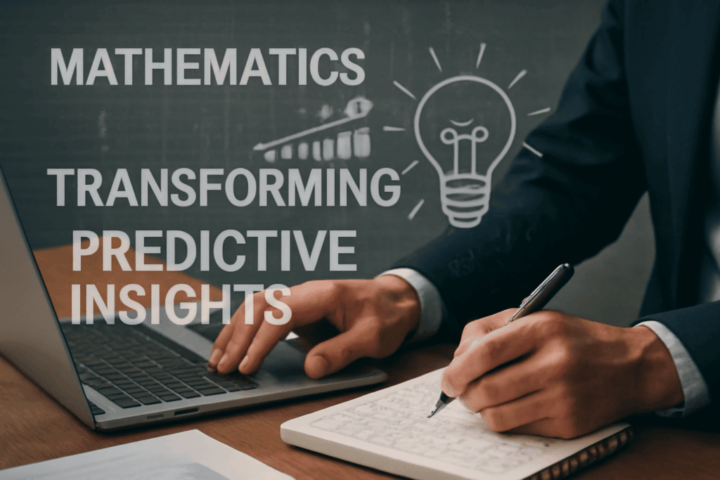 The Role of Mathematics in Transforming Big Data into Predictive Insights